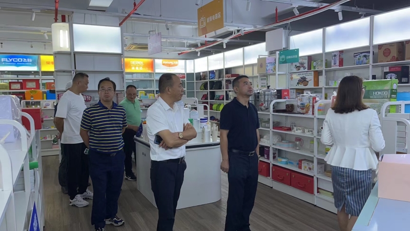 廣東省四川廣元商會領導走訪禮至集團